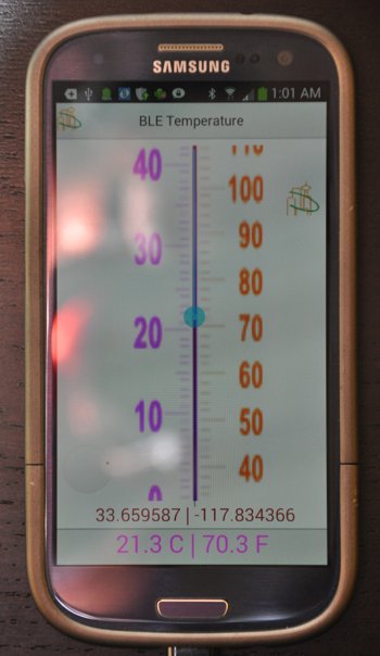 Discovery BLE Temperature Sensor