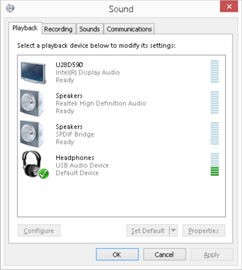 Discovery Audio Devices on PC