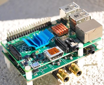 RPi-DAC-RCAplus assembled