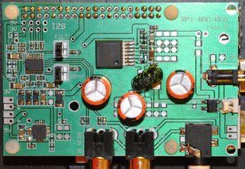 RPi-DAC-RCAplus assembled