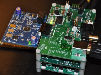 T-DAC with S/PDIF, TOSLINK and USB