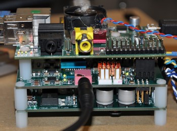 RPi-DAC rev.3 with RPi and SPS