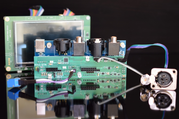 Lyrebird DIGI-FP and STM32F7 Discovery