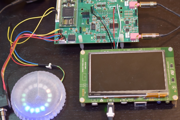 Lyrebird PiDAC with STM32F7 Discovery
